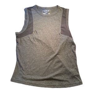 Rank 45 Women’s Gray & Black Tank Top – Size XS – Cotton/Poly Blend